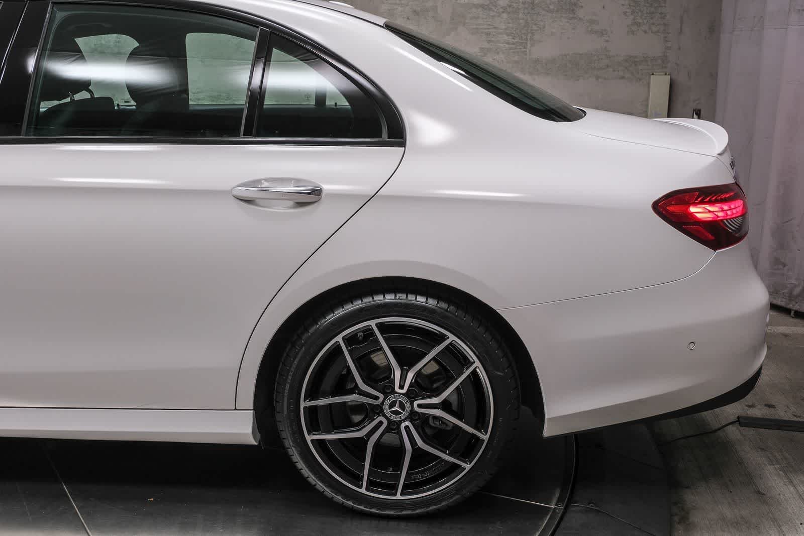Certified Used 2022 Polar White Mercedes-Benz E 350 image 8