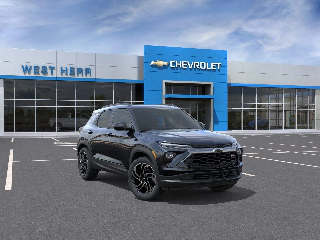New 2026 Mosaic Black Metallic Chevrolet RS image 1