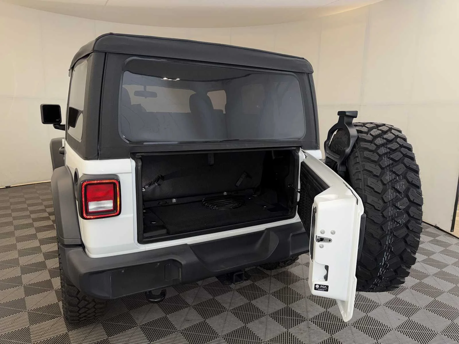 Used 2021 Bright White Clearcoat Jeep Willys image 22