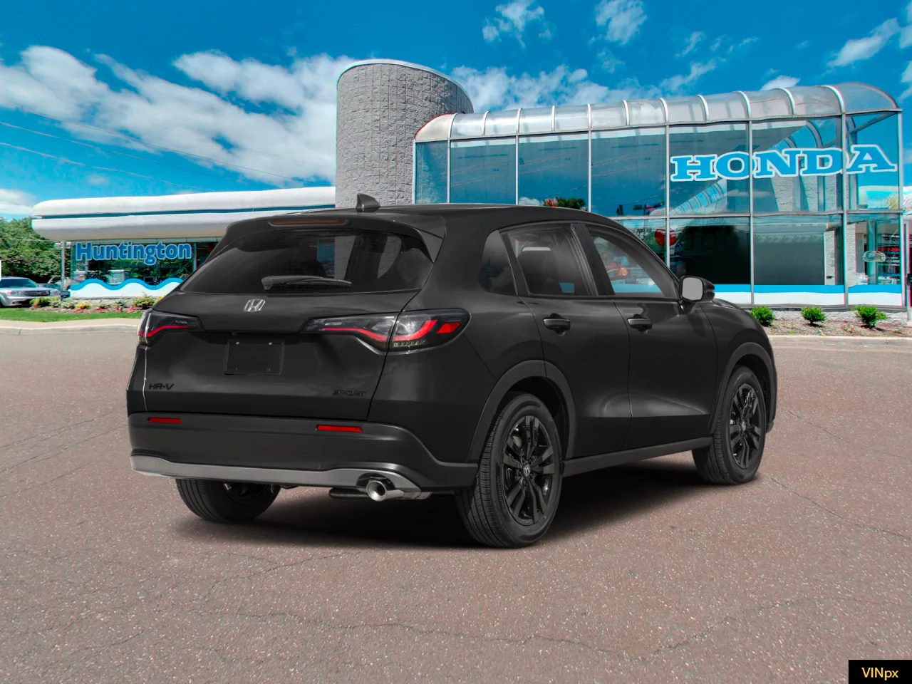 New 2027 Black Honda Sport AWD image 2