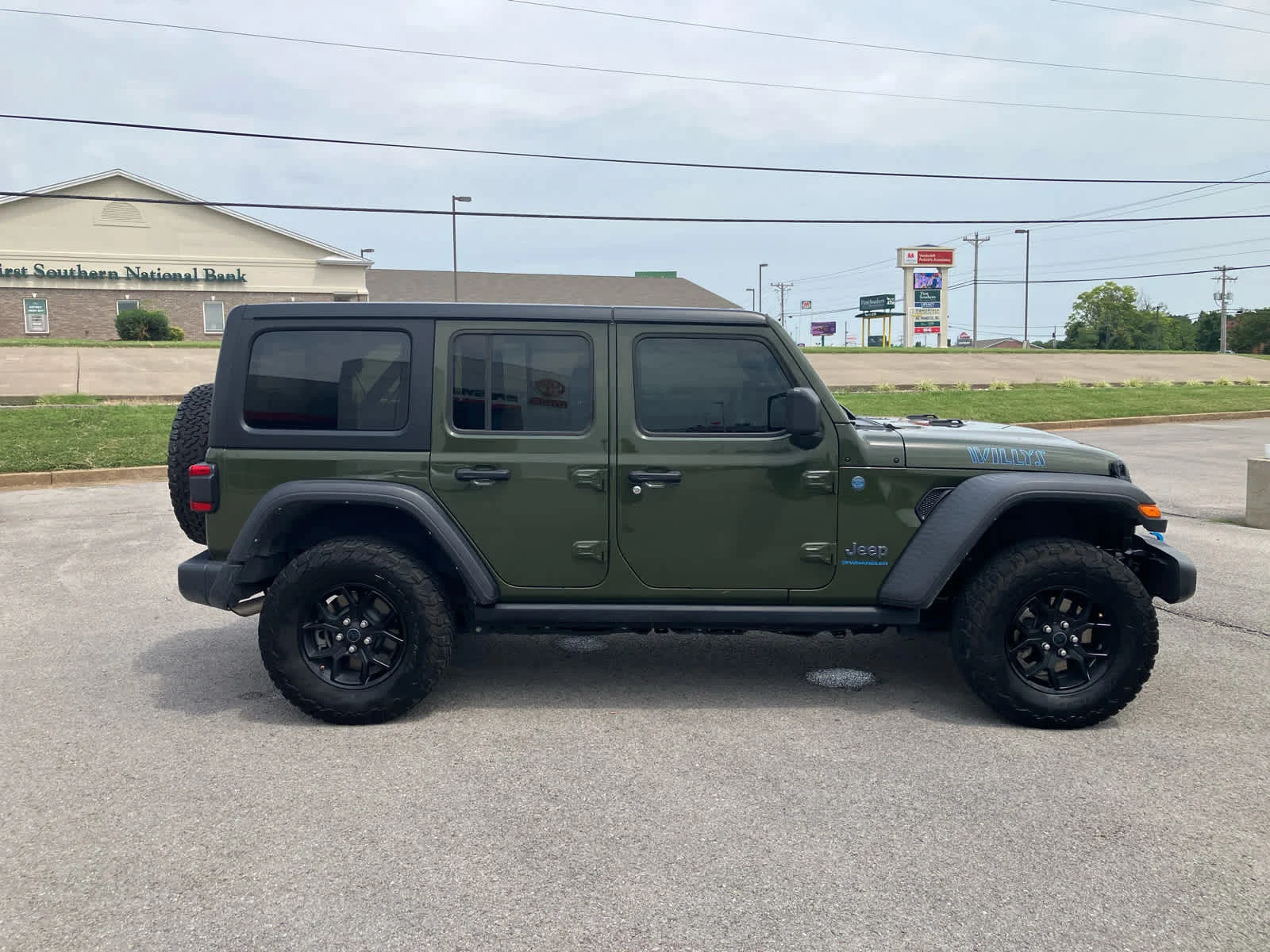 Used 2024 Sarge Green Clearcoat Jeep Willys image 8