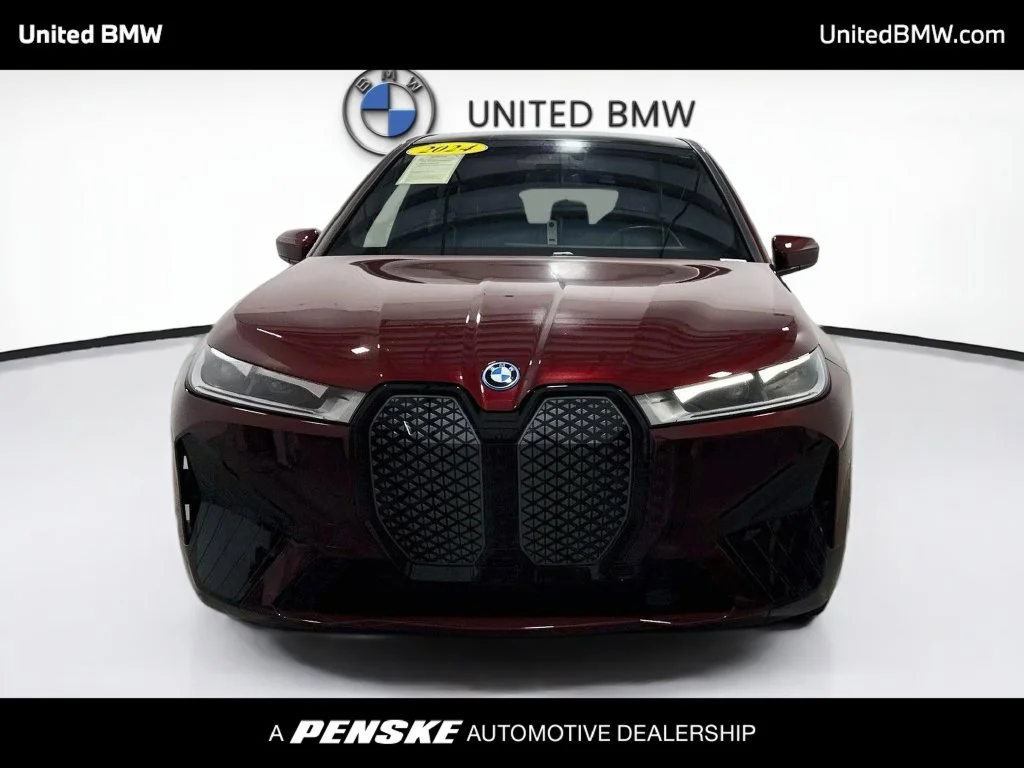 Certified Used 2024 Aventurin Red Metallic BMW xDrive50 image 2