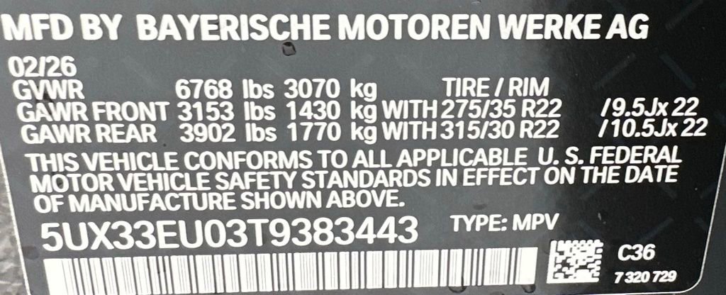 New 2026 Dravit Grey Metallic BMW M60i image 40