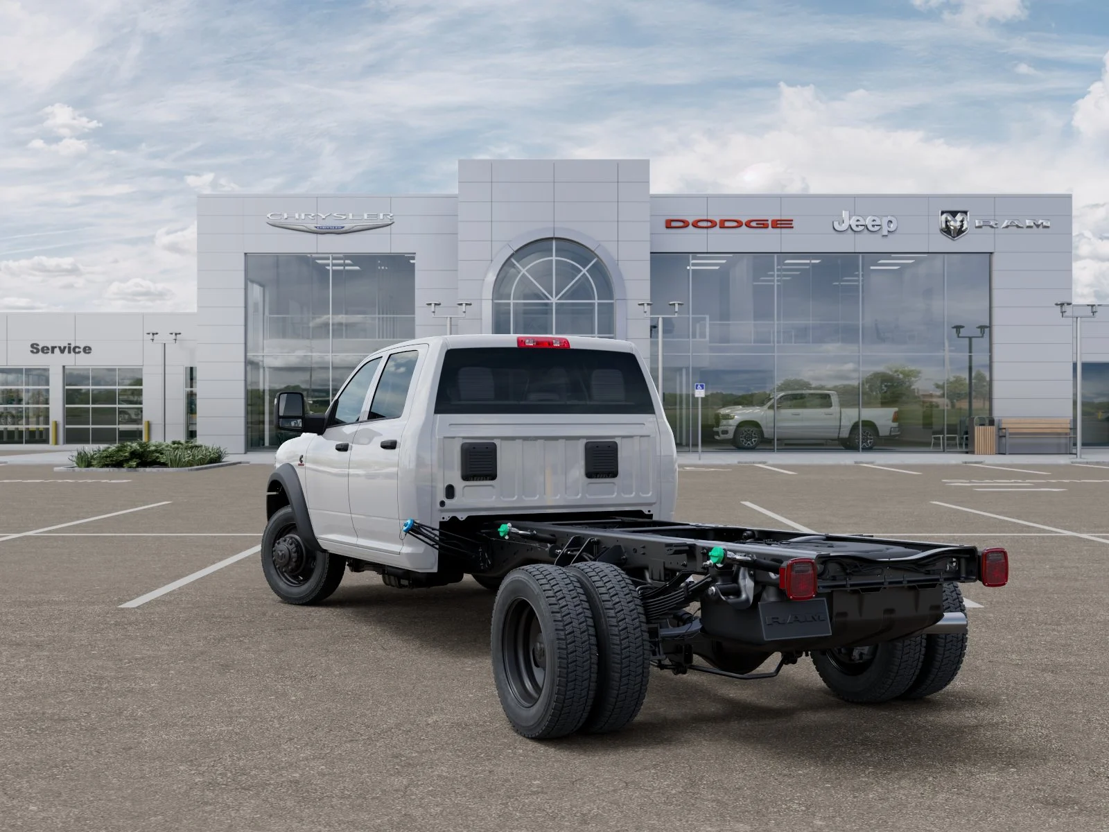 New 2025 Bright White Clear-Coat Exterior Paint RAM Tradesman image 29