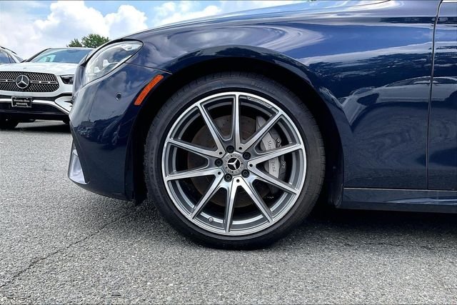 Certified Used 2022 Blue Mercedes-Benz E 350 image 5