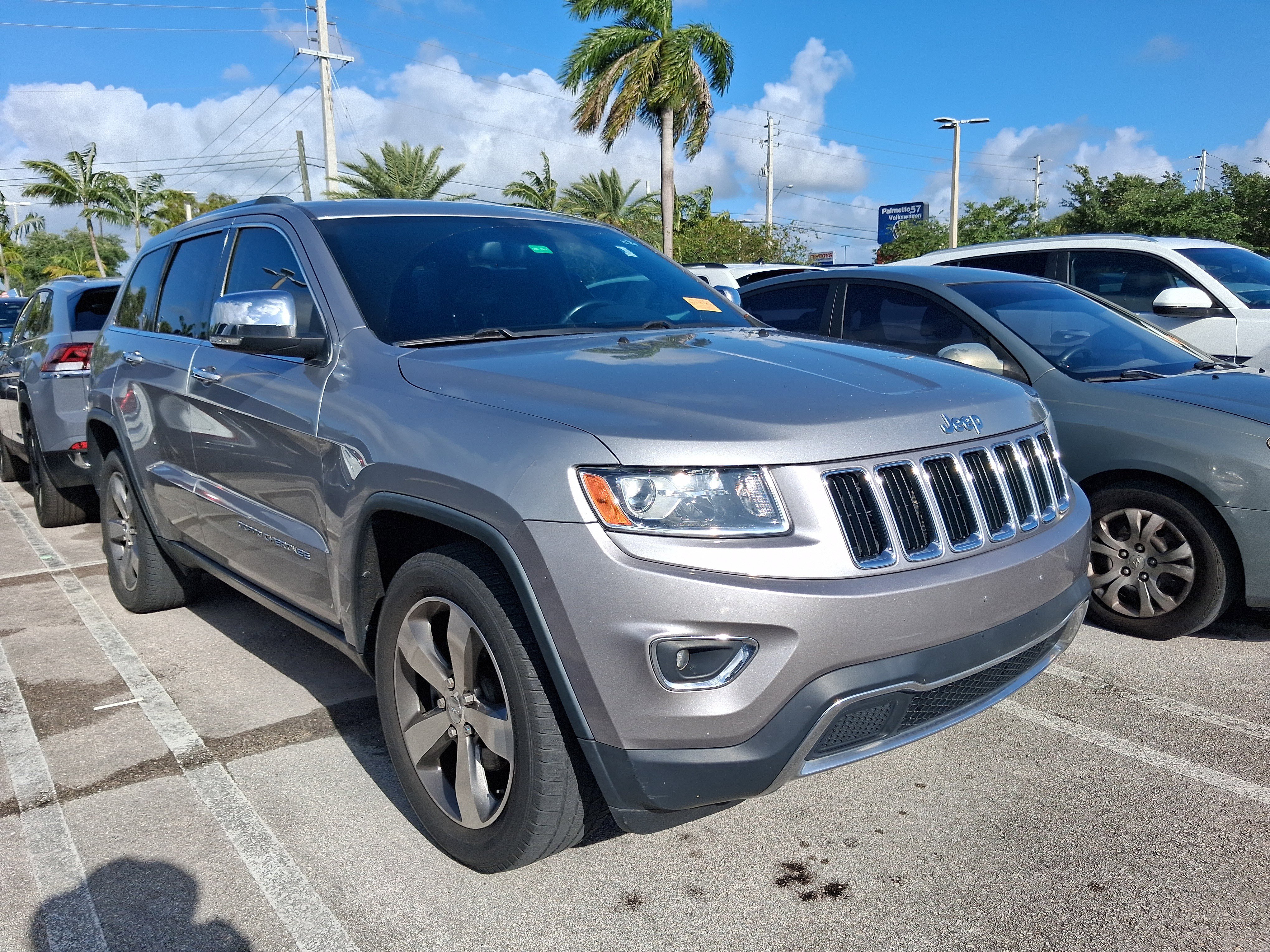 Used 2014 Jeep Grand Cherokee Limited with VIN 1C4RJFBG7EC210778 for sale in Opa-locka, FL