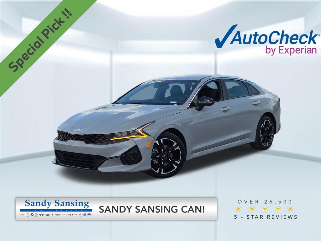 Used 2022 Gray Kia GT-Line image 1