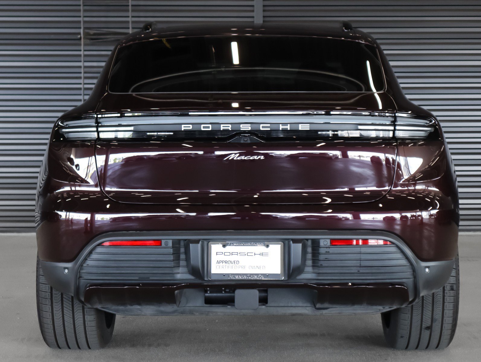 Certified Used 2025 Copper Ruby Metallic Porsche Electric image 9