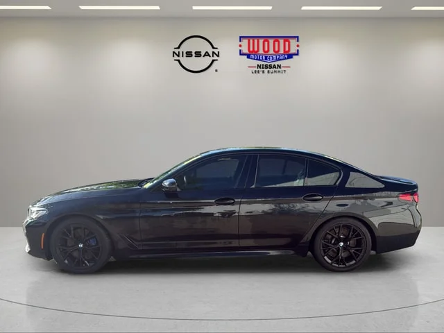 Used 2023 Black Sapphire Metallic BMW M550i xDrive image 5