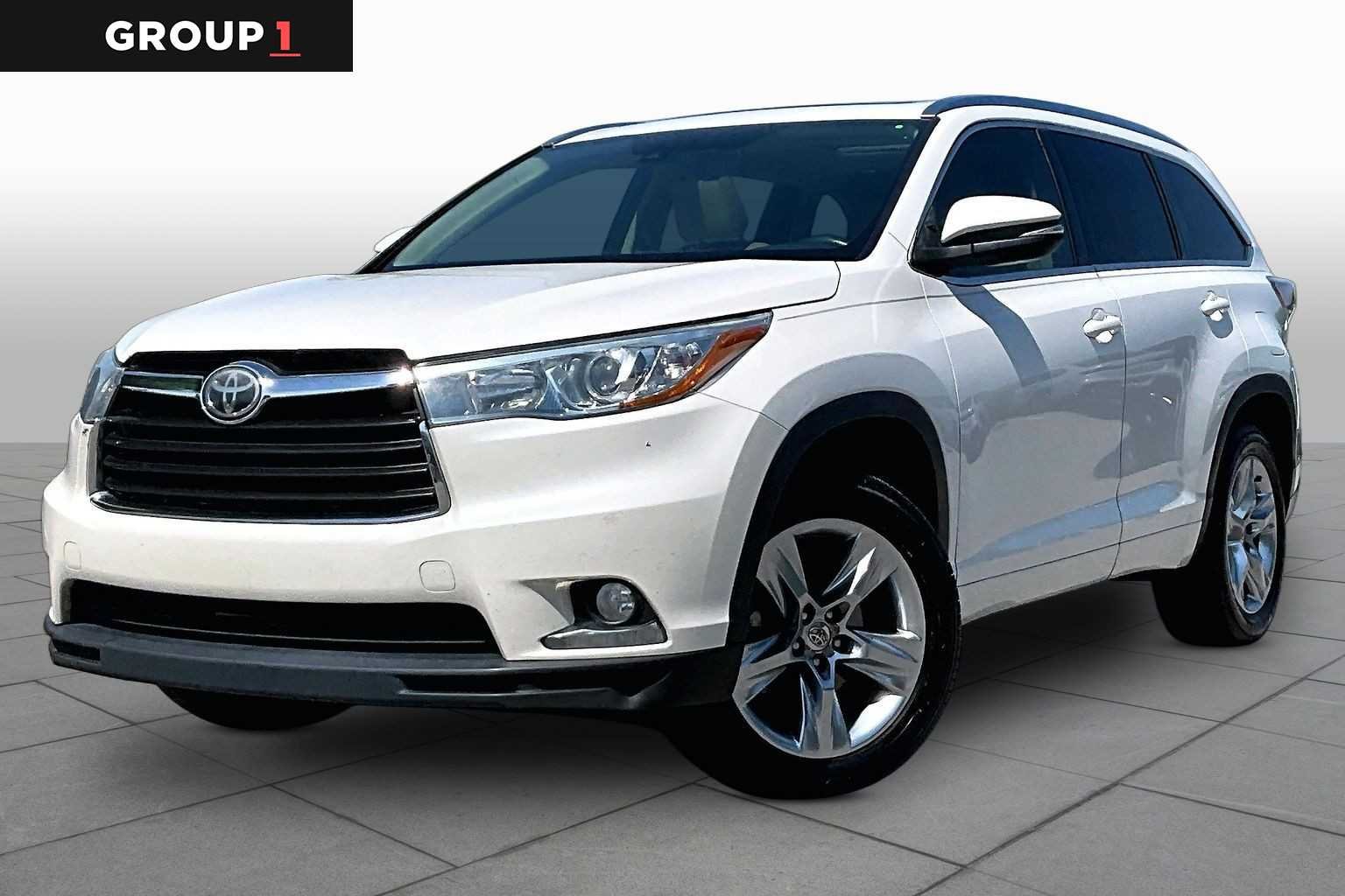 2015 Toyota Highlander Limited Platinum