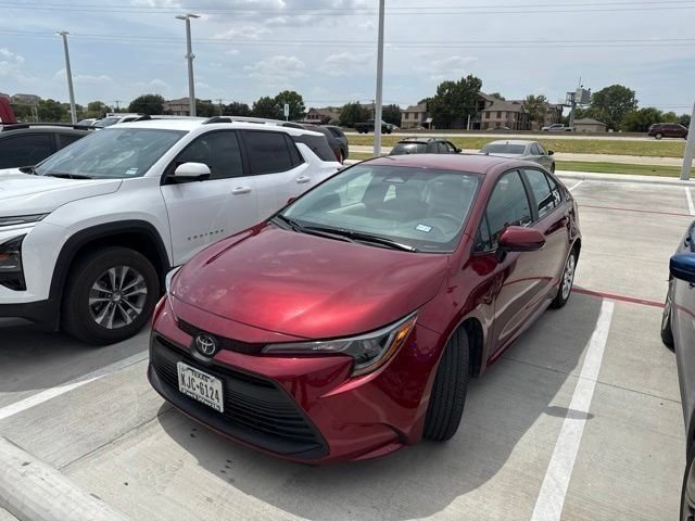 Used 2025 Red Toyota LE image 2