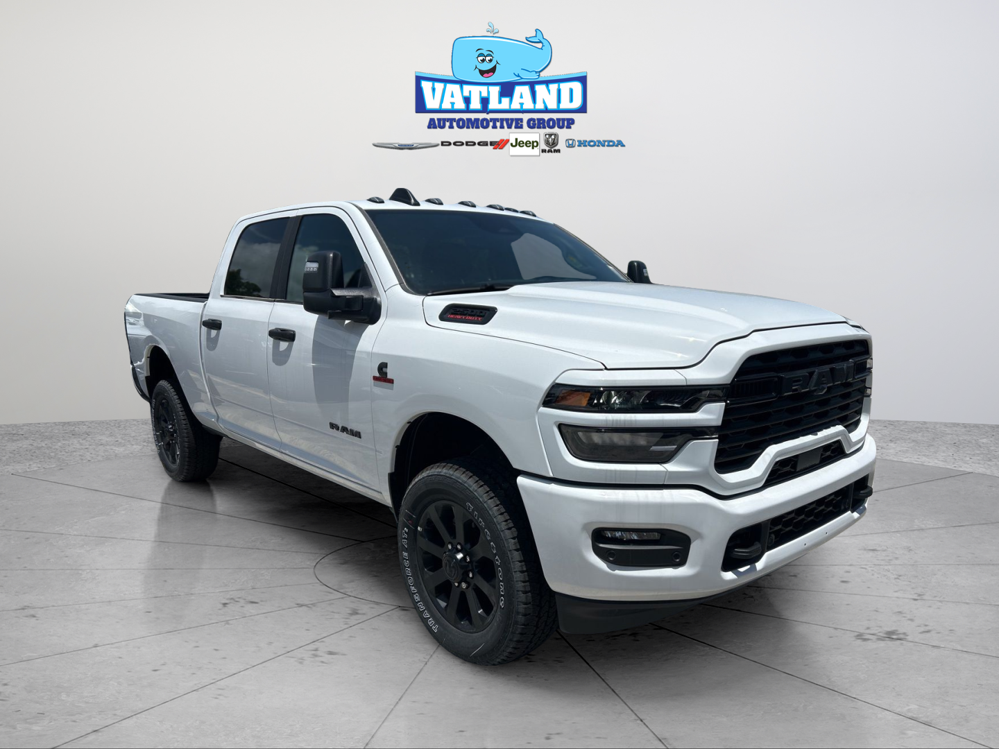 New 2026 Bright White Clear-Coat Exterior Paint RAM Big Horn image 7