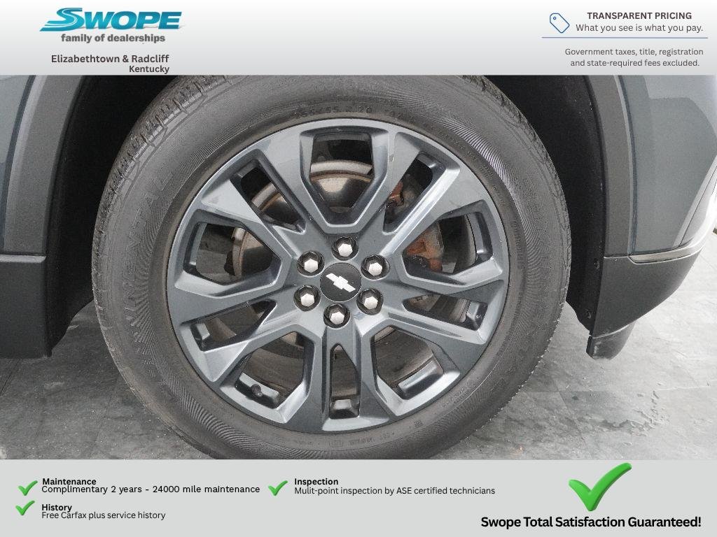 Used 2021 Graphite Metallic Chevrolet RS image 31