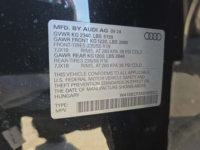 Used 2025 Black Audi Premium image 38