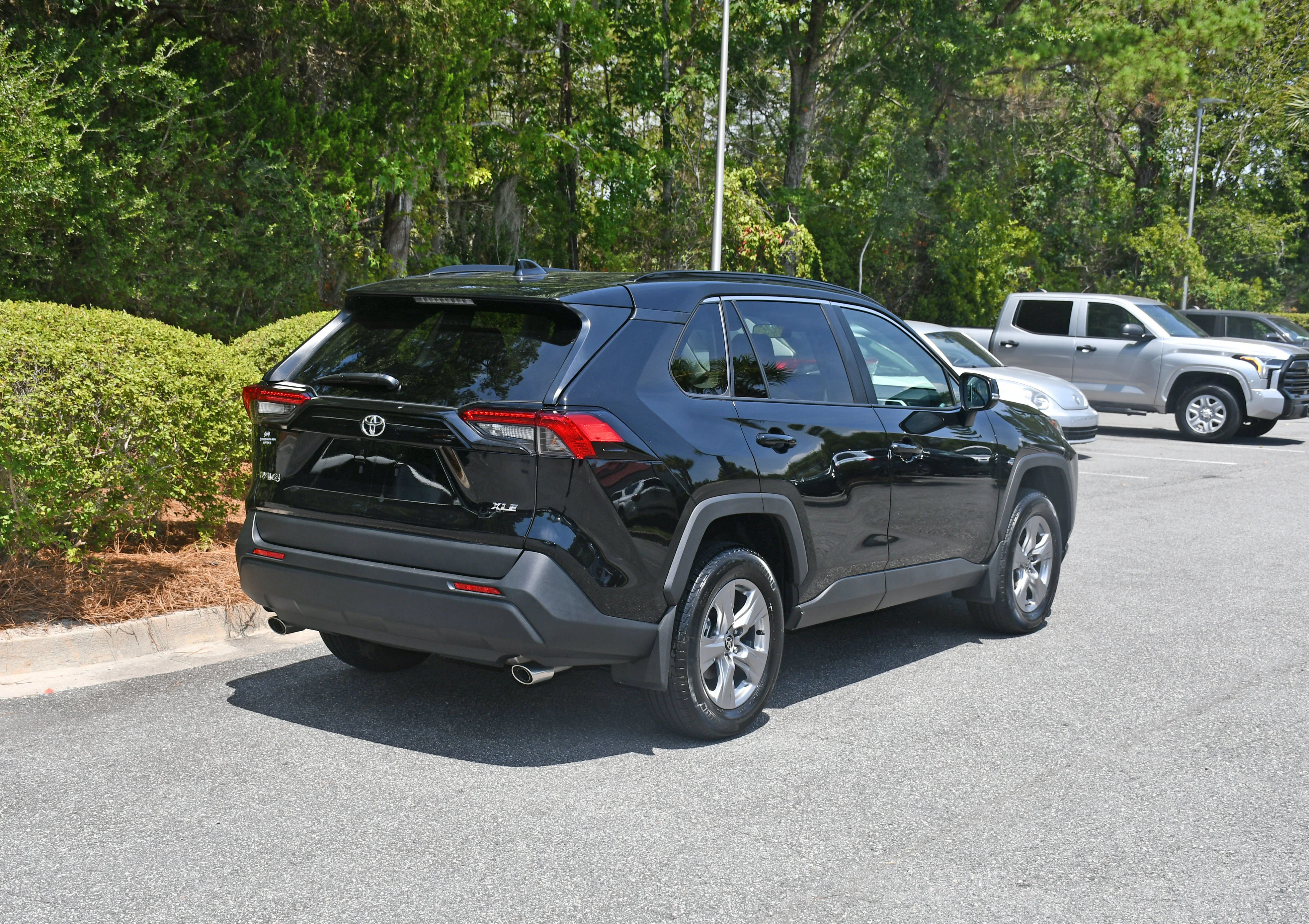 Certified Used 2025 Black Toyota XLE image 4