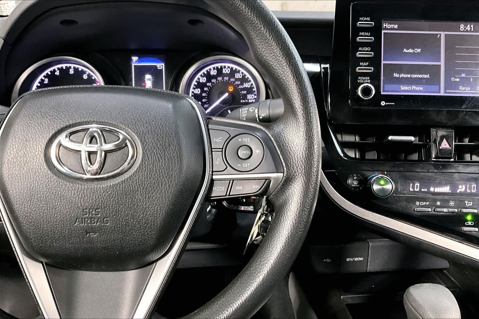 Used 2024 Midnight Black Metallic Toyota LE image 25