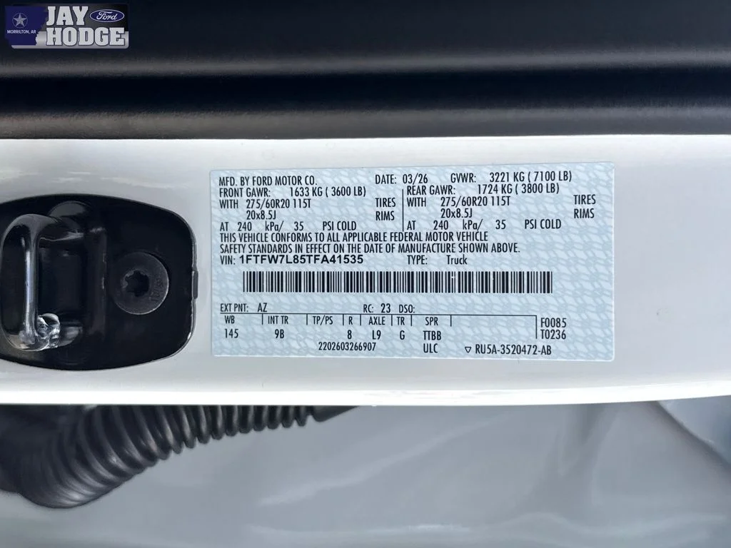 New 2026 Star White Metallic Tri-Coat Ford Platinum® image 29