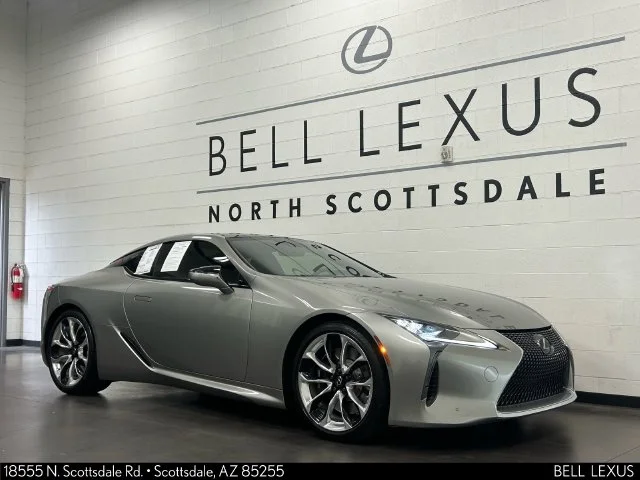 Used 2018 Silver Lexus 500 image 2
