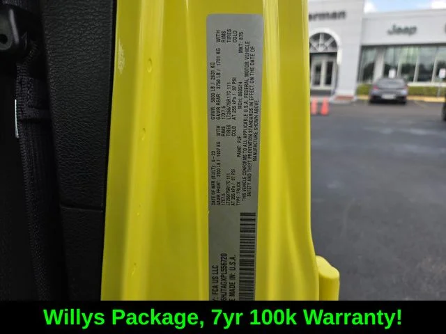Certified Used 2023 Yellow Jeep Willys image 20