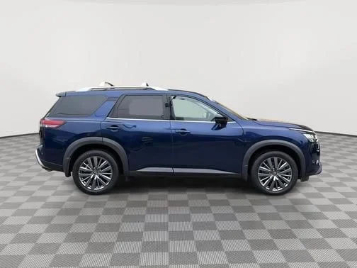 Certified Used 2023 Blue Nissan SL image 2