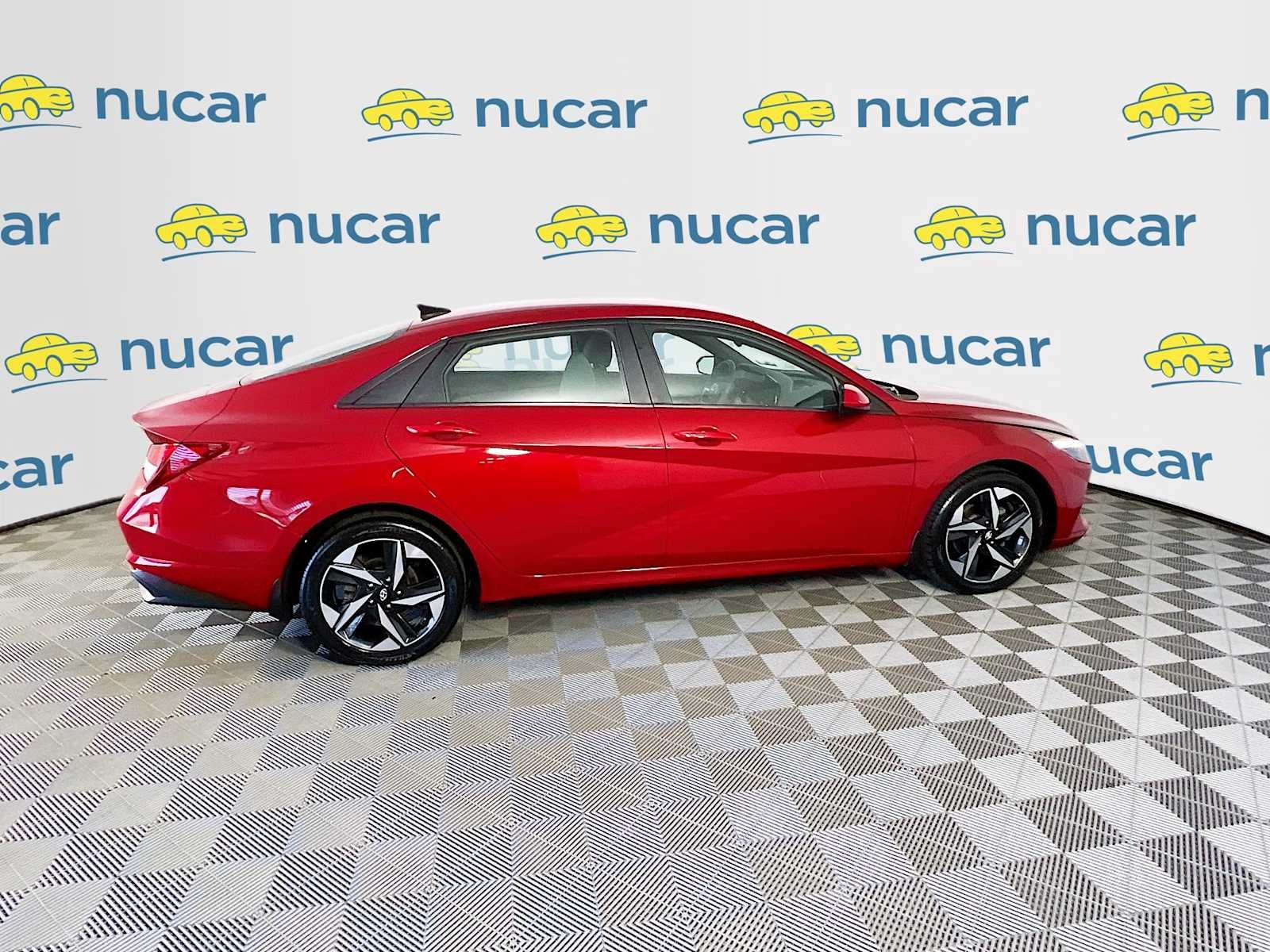 Used 2023 Scarlet Red Pearl Hyundai SEL image 8