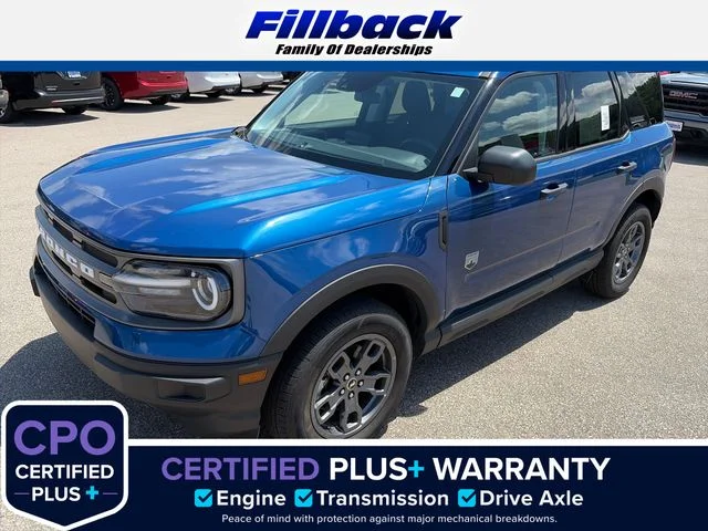 Used 2024 Blue Metallic Ford Big Bend image 1