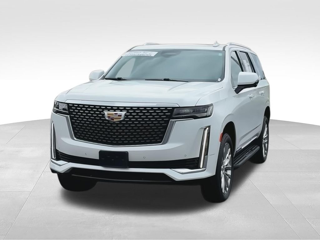 Used 2023 White Cadillac Premium Luxury image 3