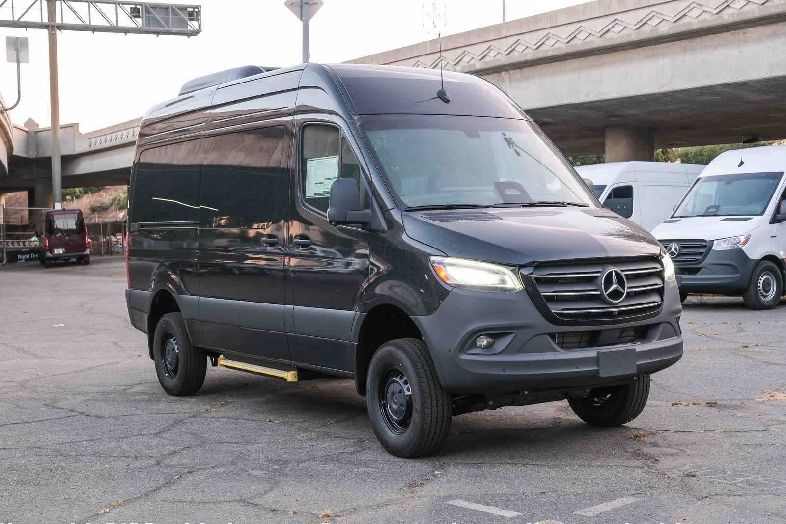 New 2026 Jet Black Mercedes-Benz Passenger 144WB High Roof AWD 2.0L I4 Diesel Turbo image 3