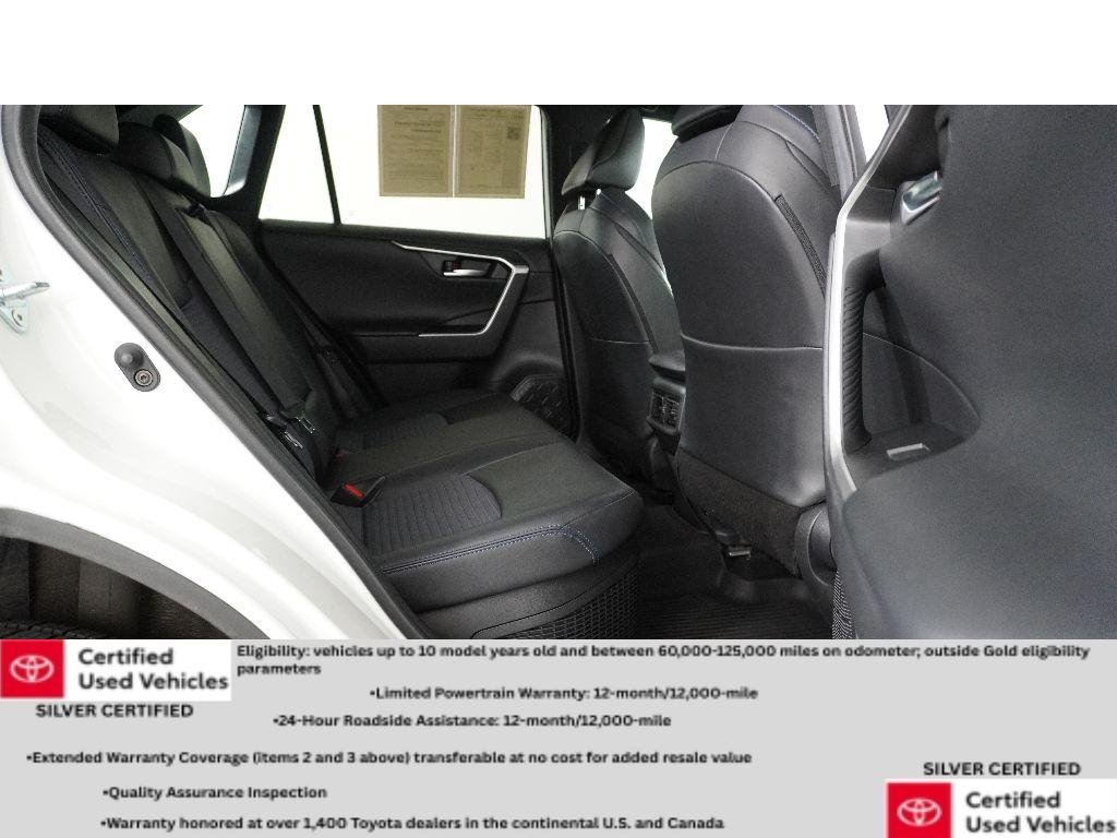 Used 2021 Blizzard Pearl/Midnight Black Metallic Toyota Hybrid XSE image 10