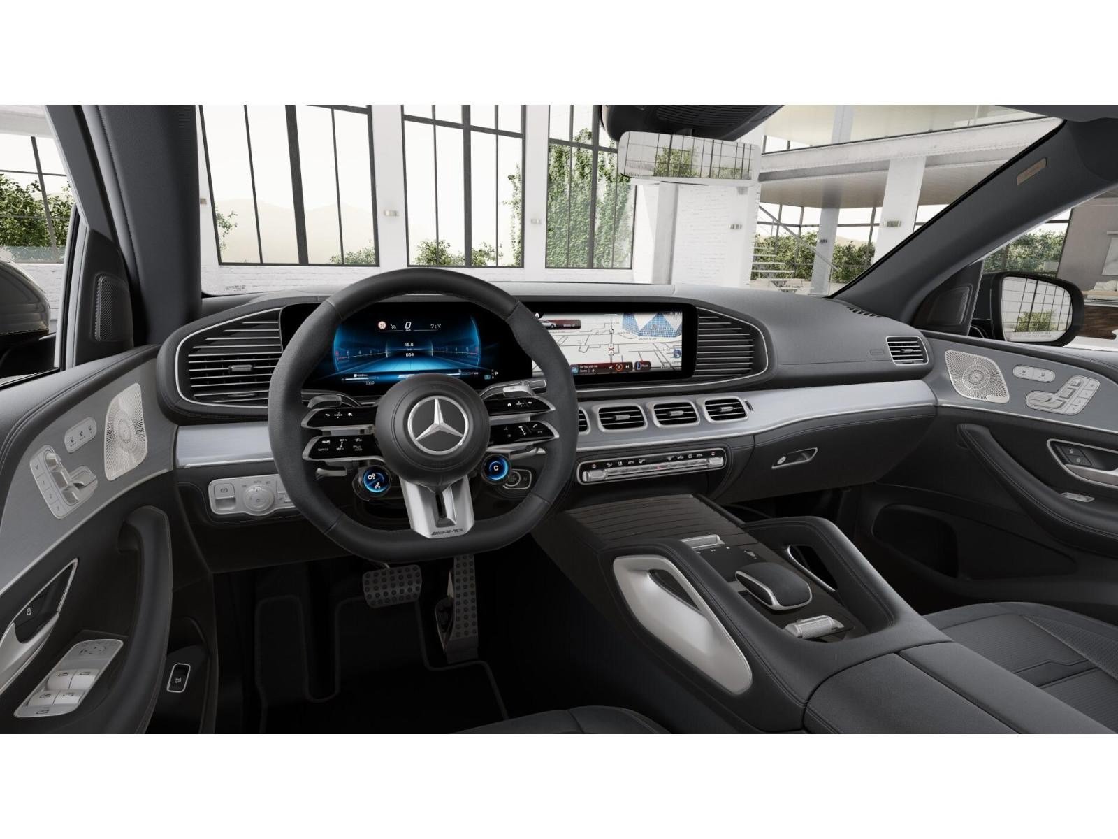 New 2026 Cirrus Silver Metallic Mercedes-Benz GLE 53 AMG® 4D Coupe 4MATIC®  image 4