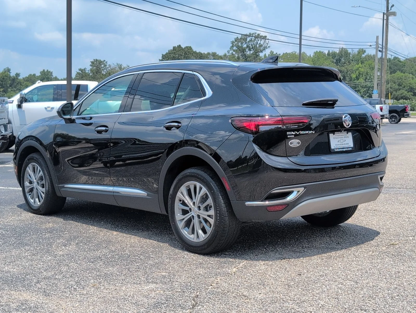 Used 2023 Ebony Twilight Metallic Buick Preferred image 3