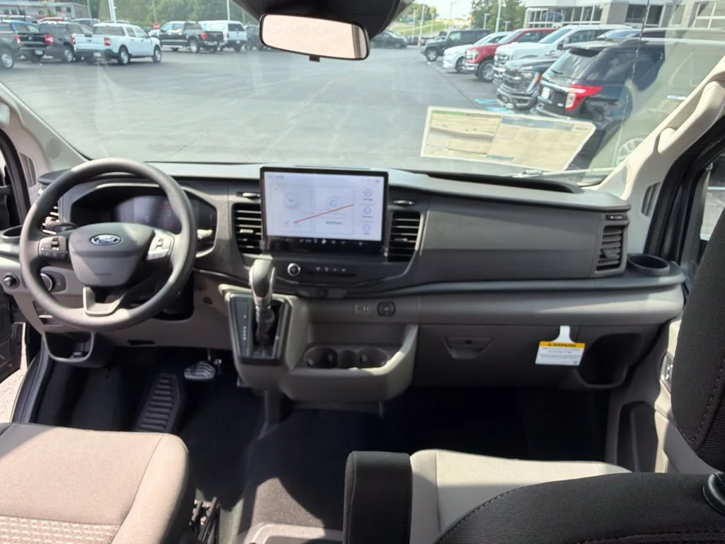 New 2026 Carbonized Gray Metallic Ford Passenger Van XL image 14