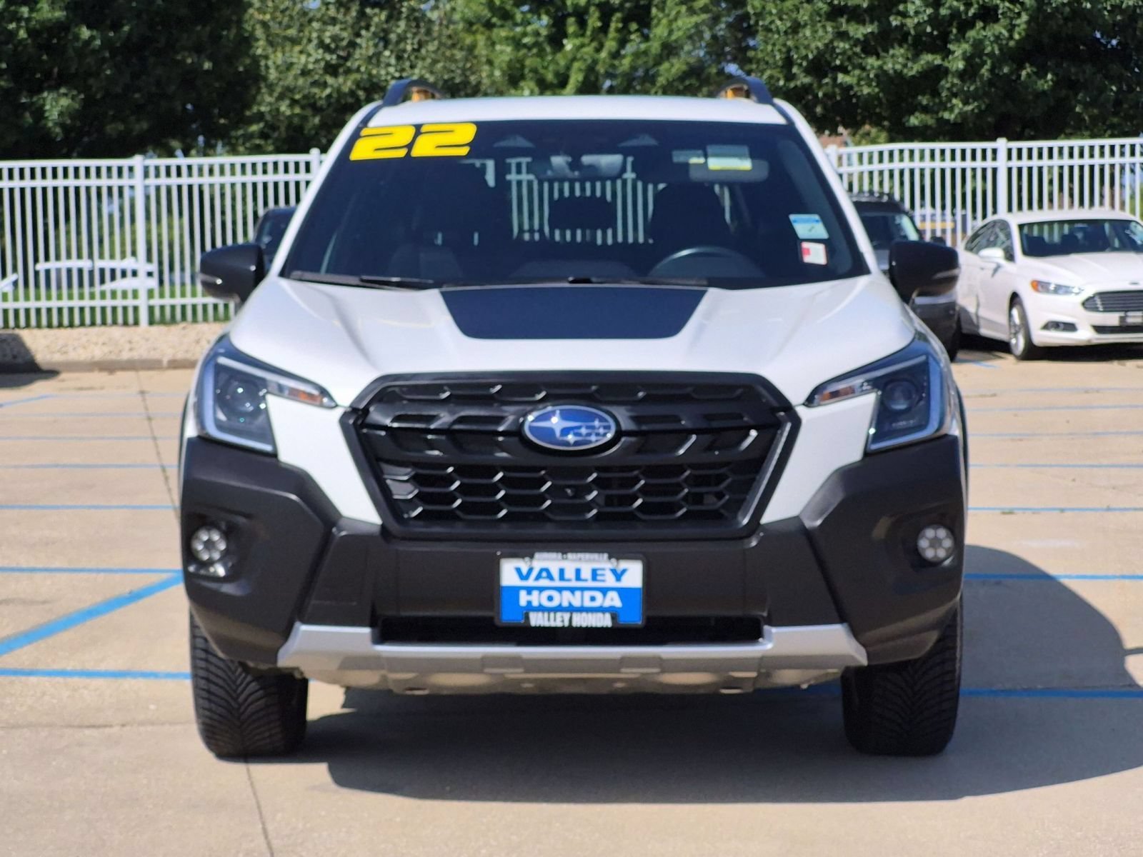 Used 2022 Crystal White Pearl Subaru Wilderness image 3