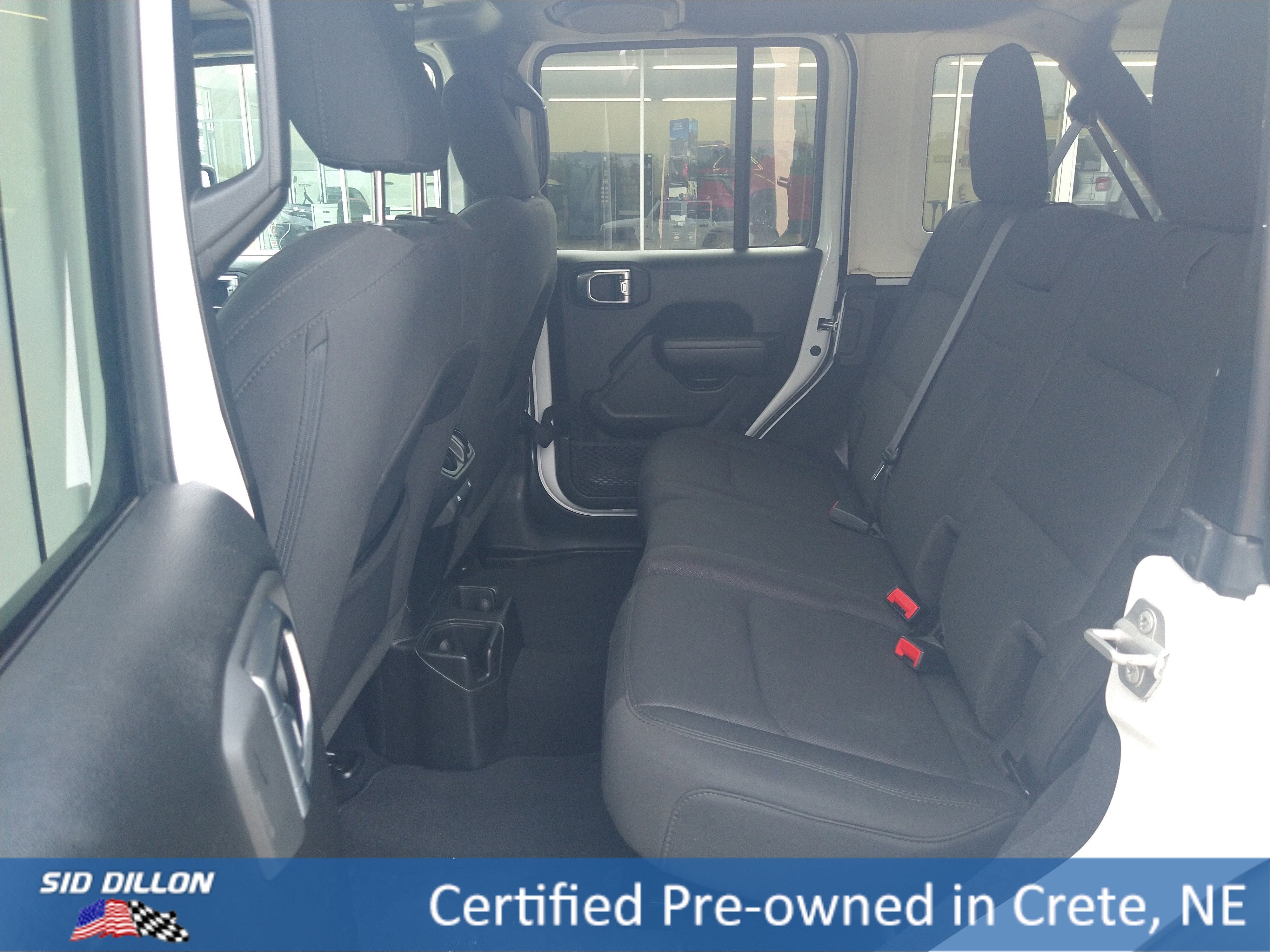 Used 2023 Bright White Clearcoat Jeep Sport S image 5