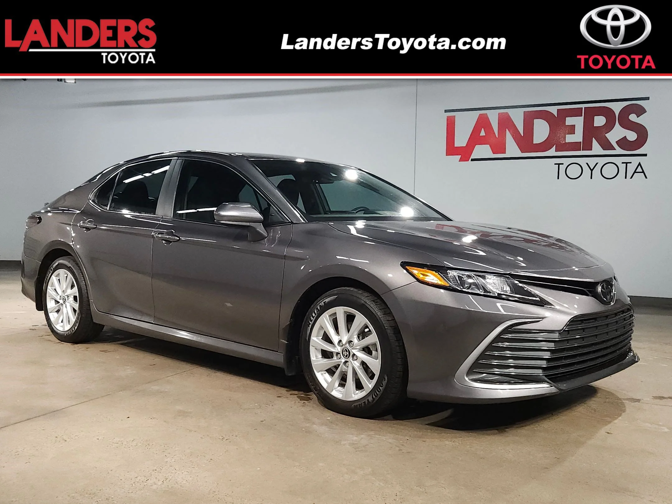 Used 2023 Predawn Gray Mica Toyota LE image 1