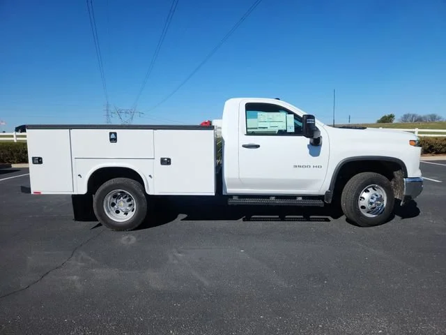 New 2025 Summit White Chevrolet Work Truck image 9