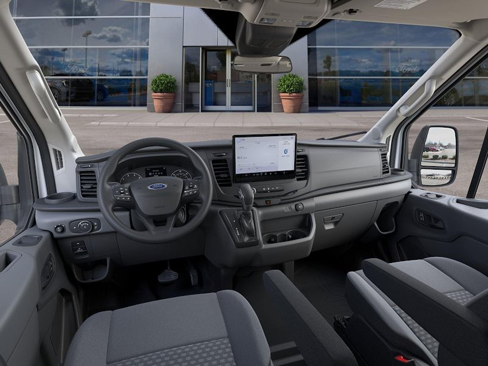 New 2025 Oxford White Ford Passenger Van XL image 10