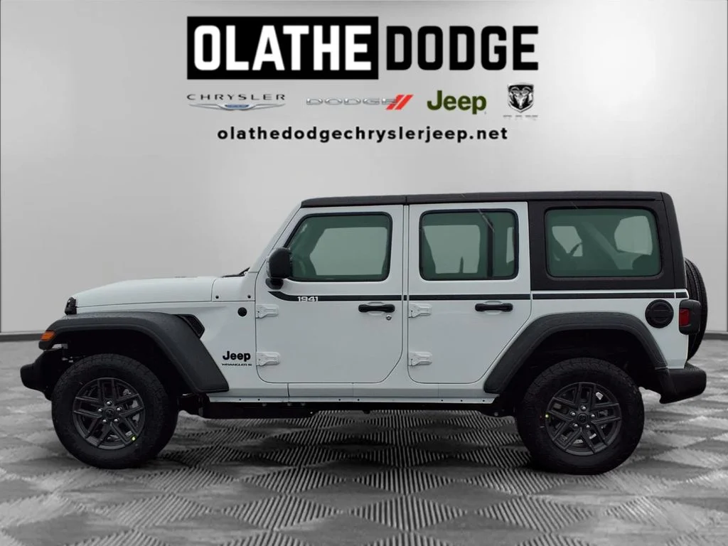 New 2026 Bright White Clear-Coat Exterior Paint Jeep Sport image 19