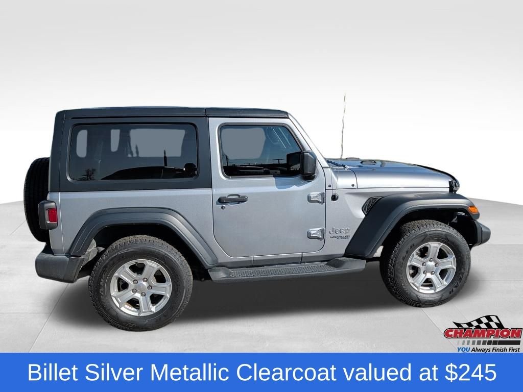 Used 2020 Silver Jeep Sport S image 6