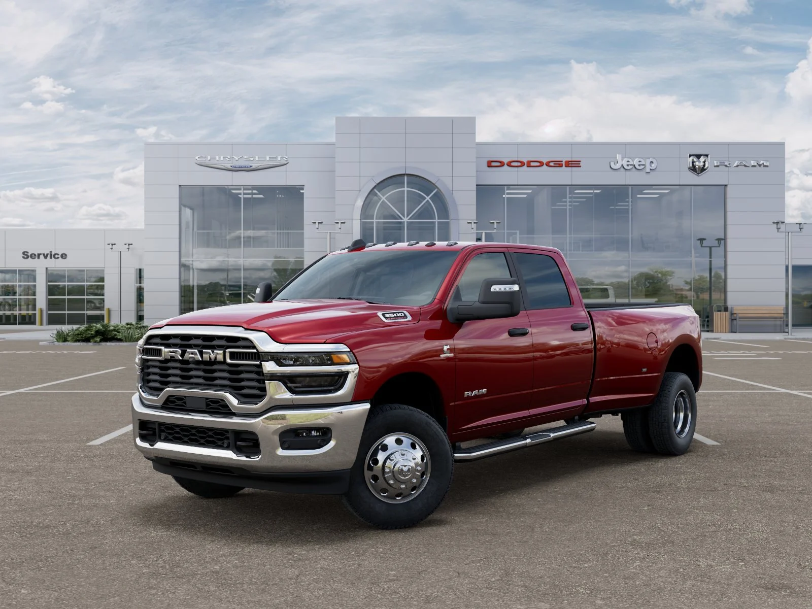 New 2026 Molten Red Pearlcoat RAM Big Horn image 27