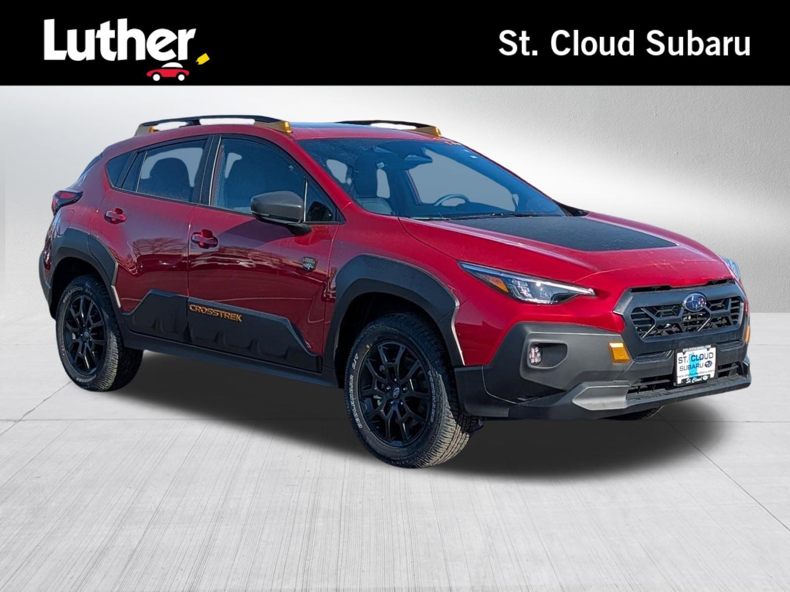 New 2026 LITHIUM RED PEARL Subaru Wilderness image 1