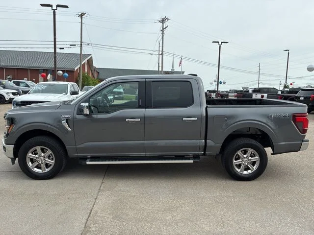 Used 2024 Carbonized Gray Metallic Ford XLT image 4