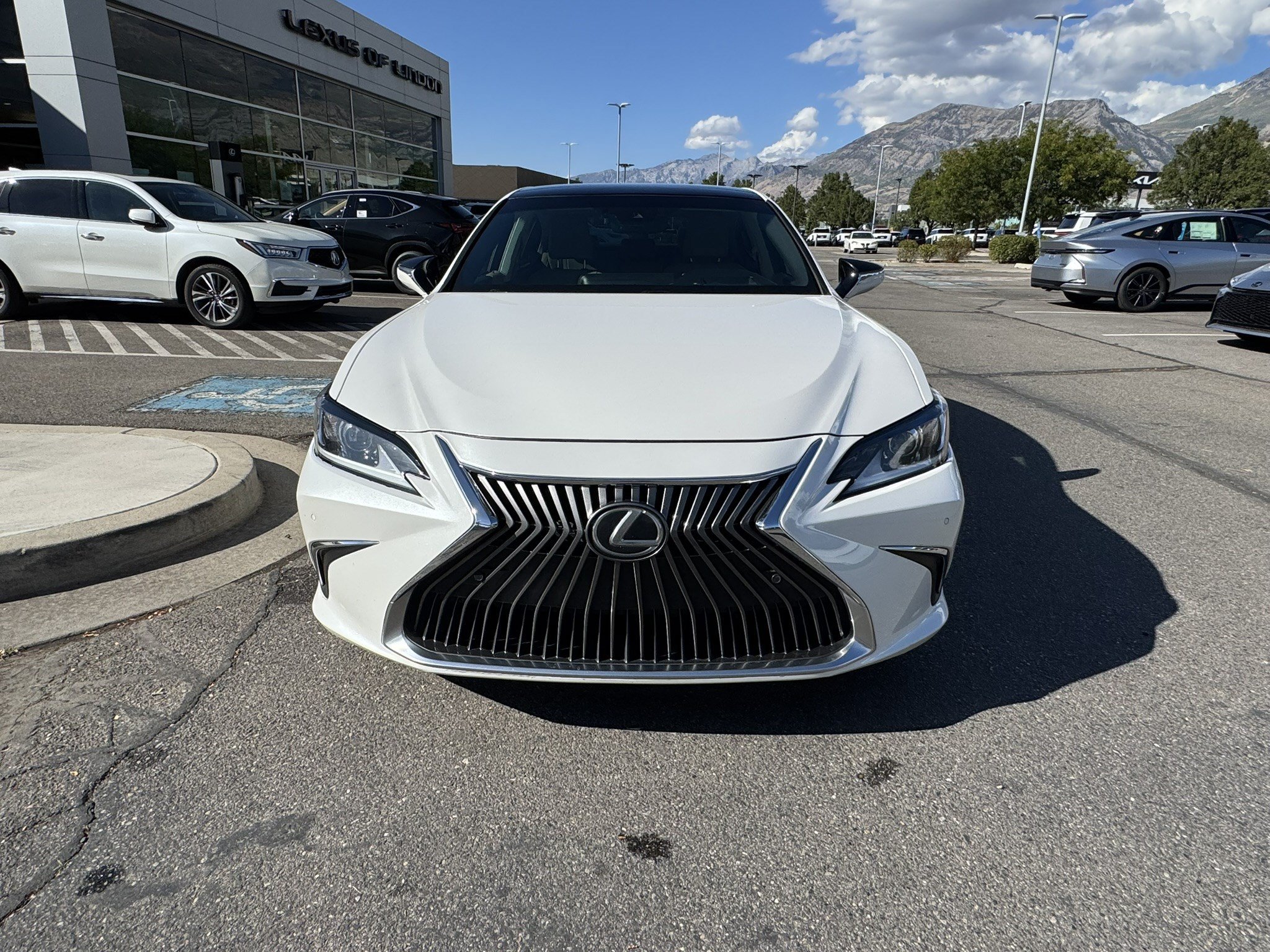 Used 2019 Eminent White Pearl Lexus 350 Luxury image 9