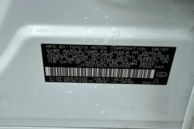 Used 2020 White Lexus 350 image 35