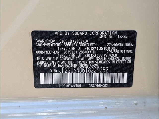 2026 Subaru Crosstrek Limited - Photo 17