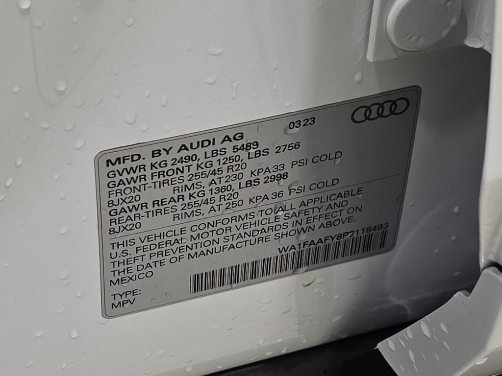 Used 2023 White Audi 45 S line Prestige image 38