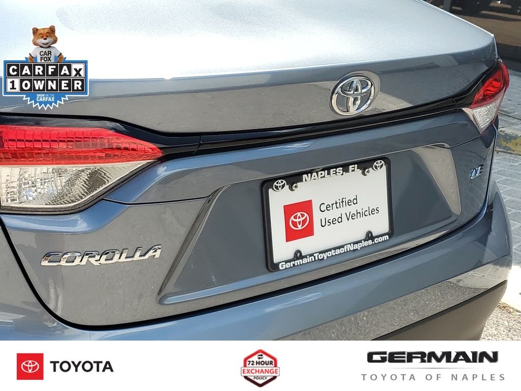 Certified Used 2026 Blue Toyota LE image 16