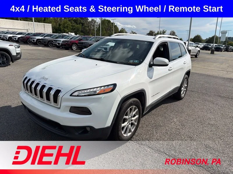 Used 2017 White Jeep Latitude image 1
