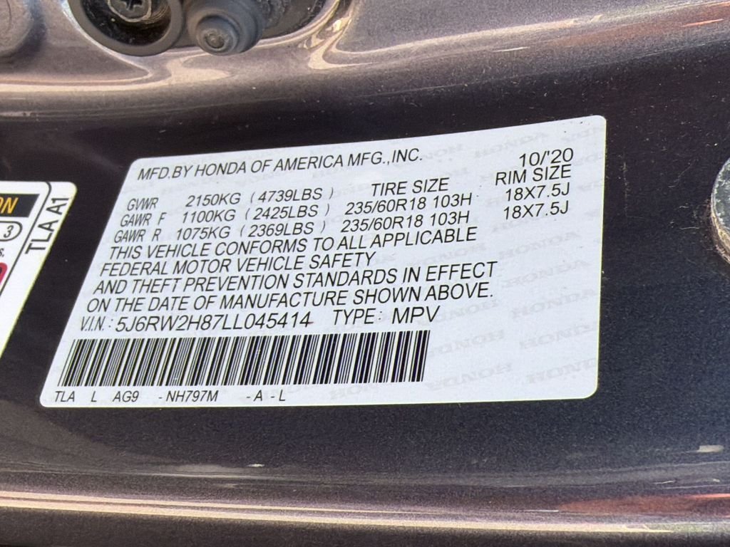 Used 2020  Honda EX-L image 32