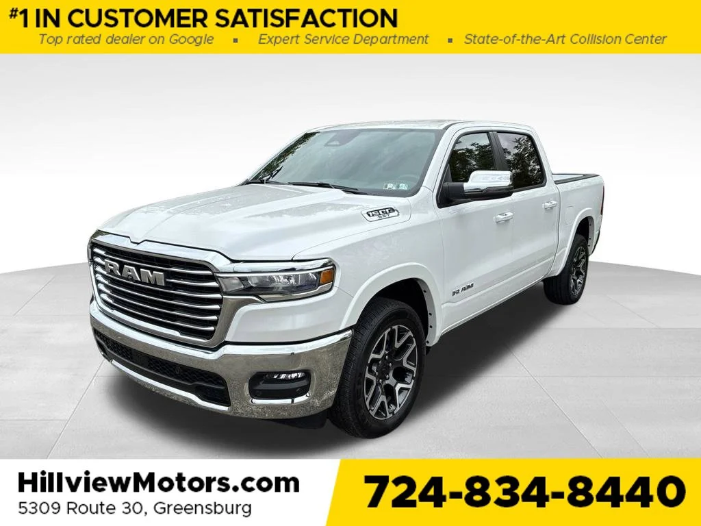 Certified Used 2025 Ivory White Ram Laramie image 1